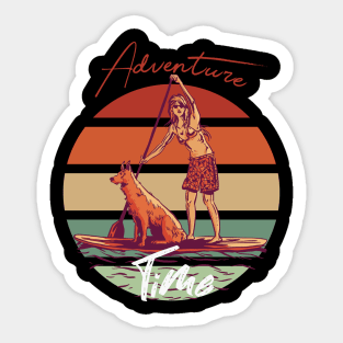 A New Adventure Begins Sticker